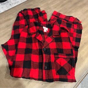 Men’s flannel pajama set